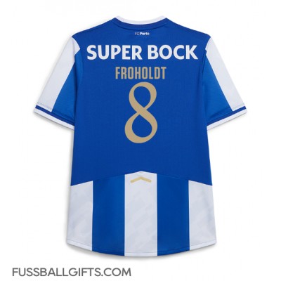 Porto Victor Froholdt #8 Fußballbekleidung Heimtrikot 2025-26 Kurzarm Porto Victor Froholdt #8 Fußballbekleidung Heimtrikot 2025-26 Kurzarm